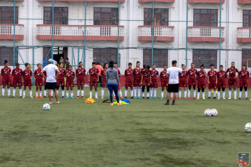 मैत्रीपूर्ण फुटबलको लागि पहिलो चरणमा ४३ सदस्यीय महिला टिमको घोषणा